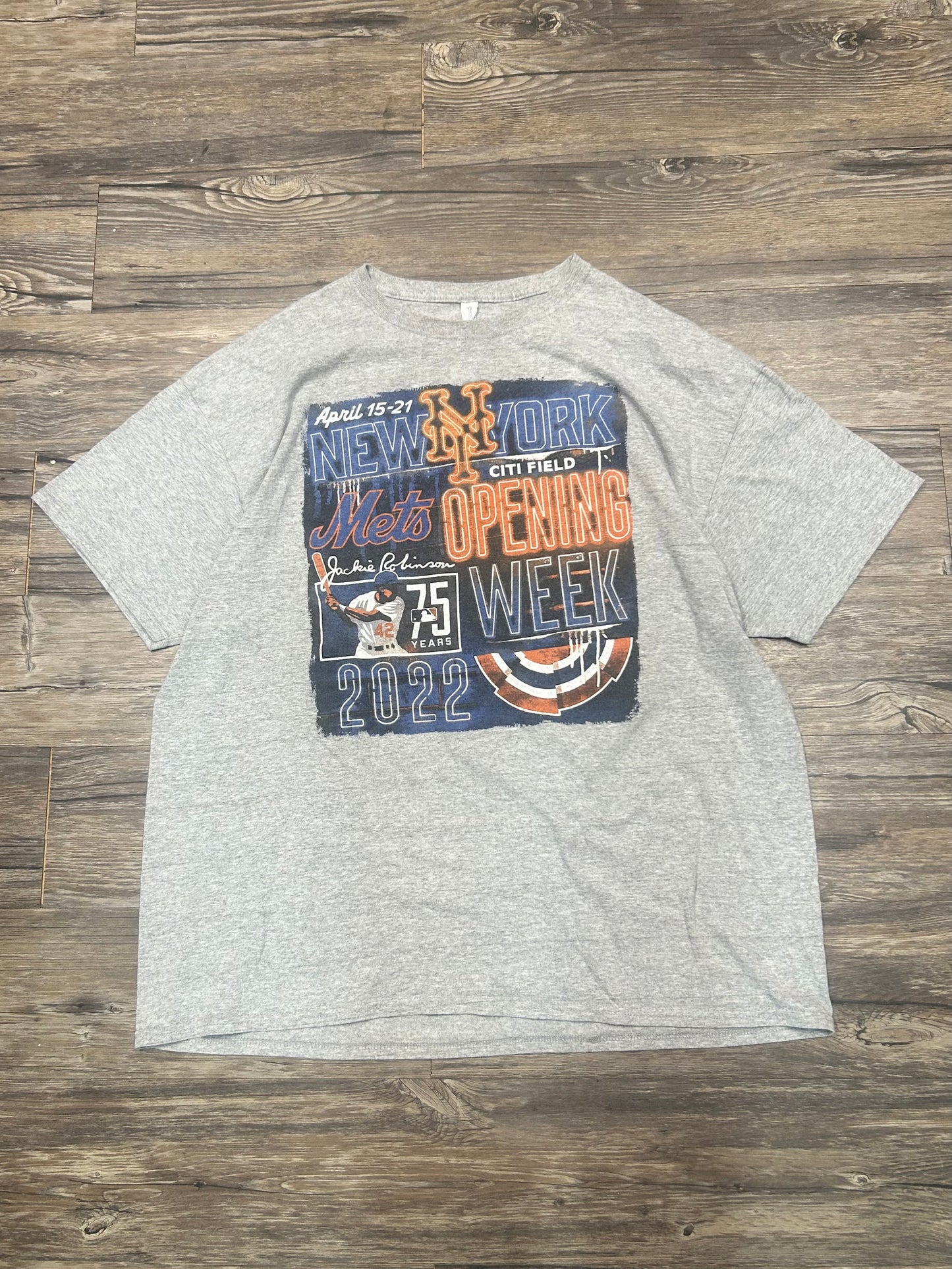 2022 NEW YORK METS OPENING WEEK T-SHIRT (2XL)