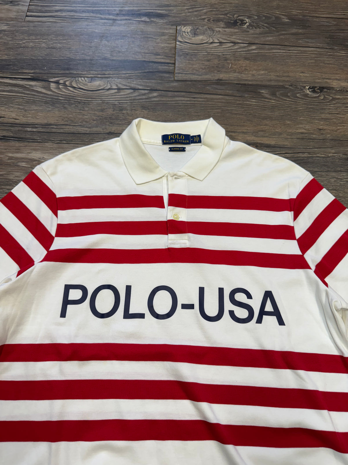 POLO RALPH LAUREN USA GOLF POLO SHIRT (M)