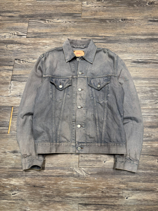 LEVI STRAUS DARK WASH DENIM JACKET (M)