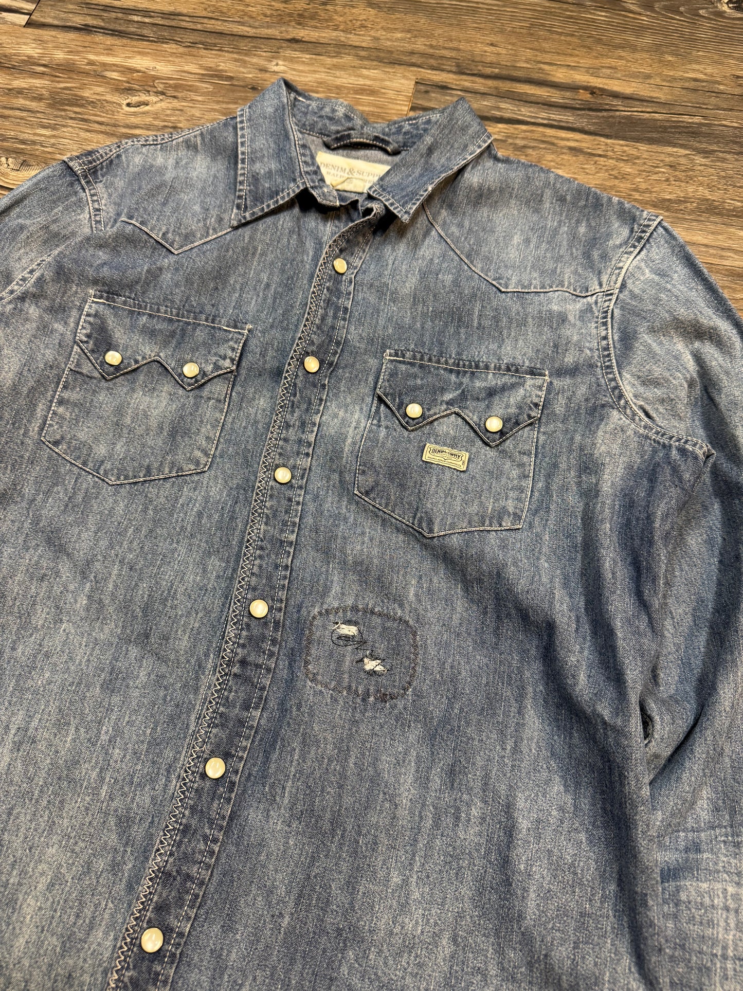 DENIM AND SUPPLY RALPH LAUREN DENIM JACKET (MEDIUM)