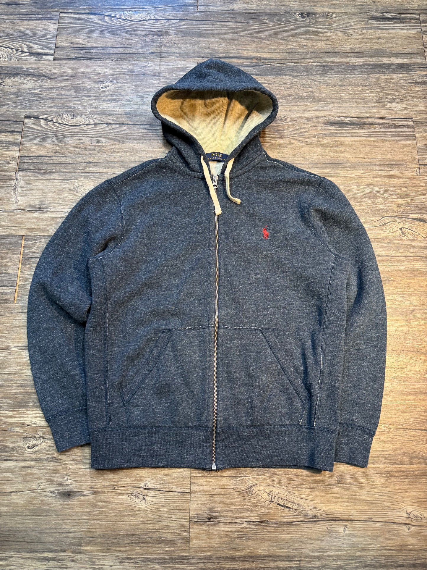 POLO RALPH LAUREN ZIP-UP HOODIE (M)