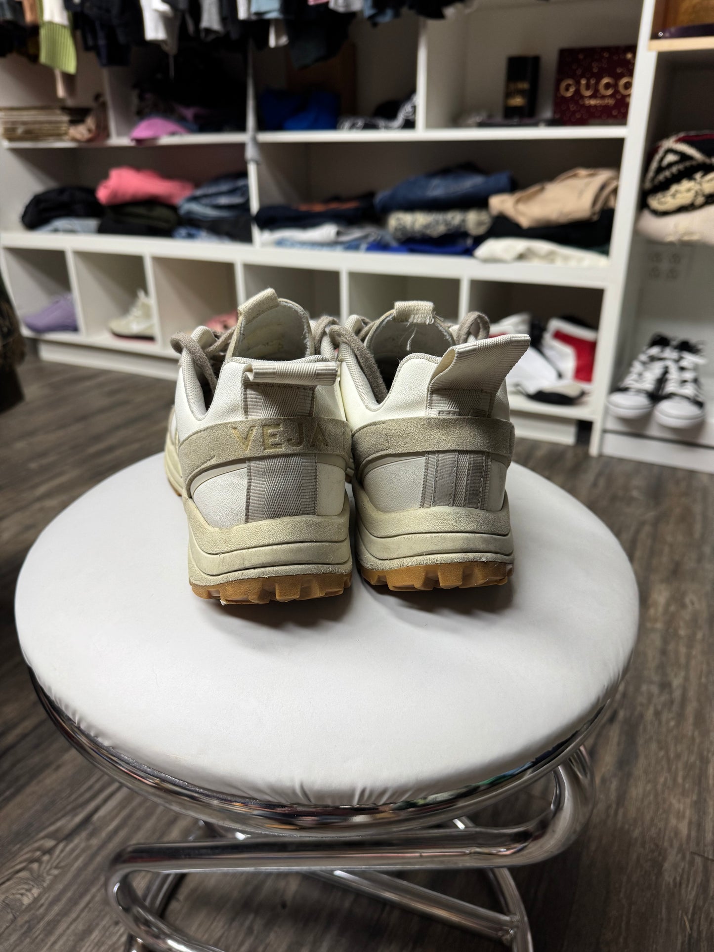 RICK OWENS VEJA RUNNER SNEAKER (10.5)