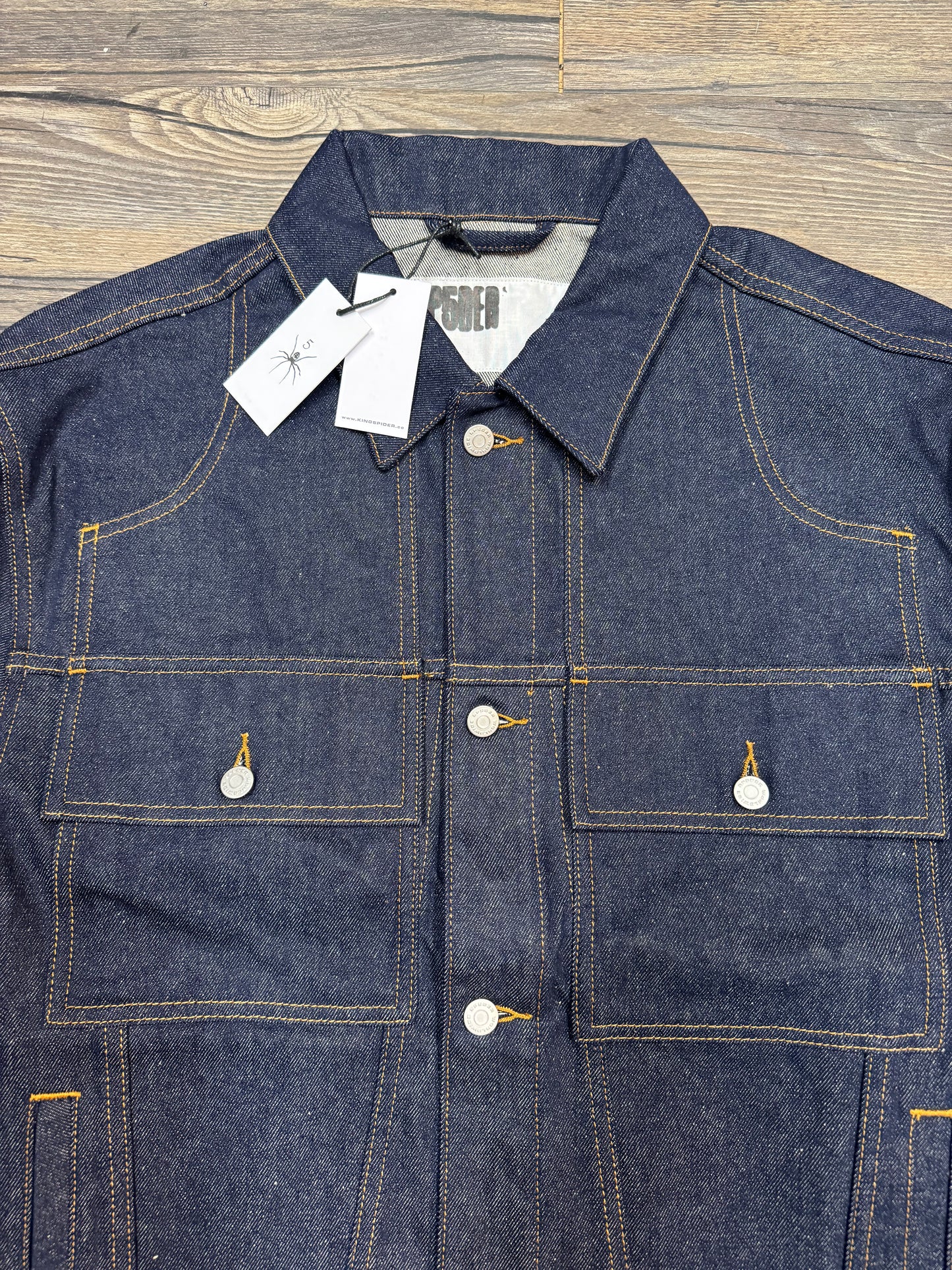 SPIDER DENIM JACKET (UNRELEASED) (XL)