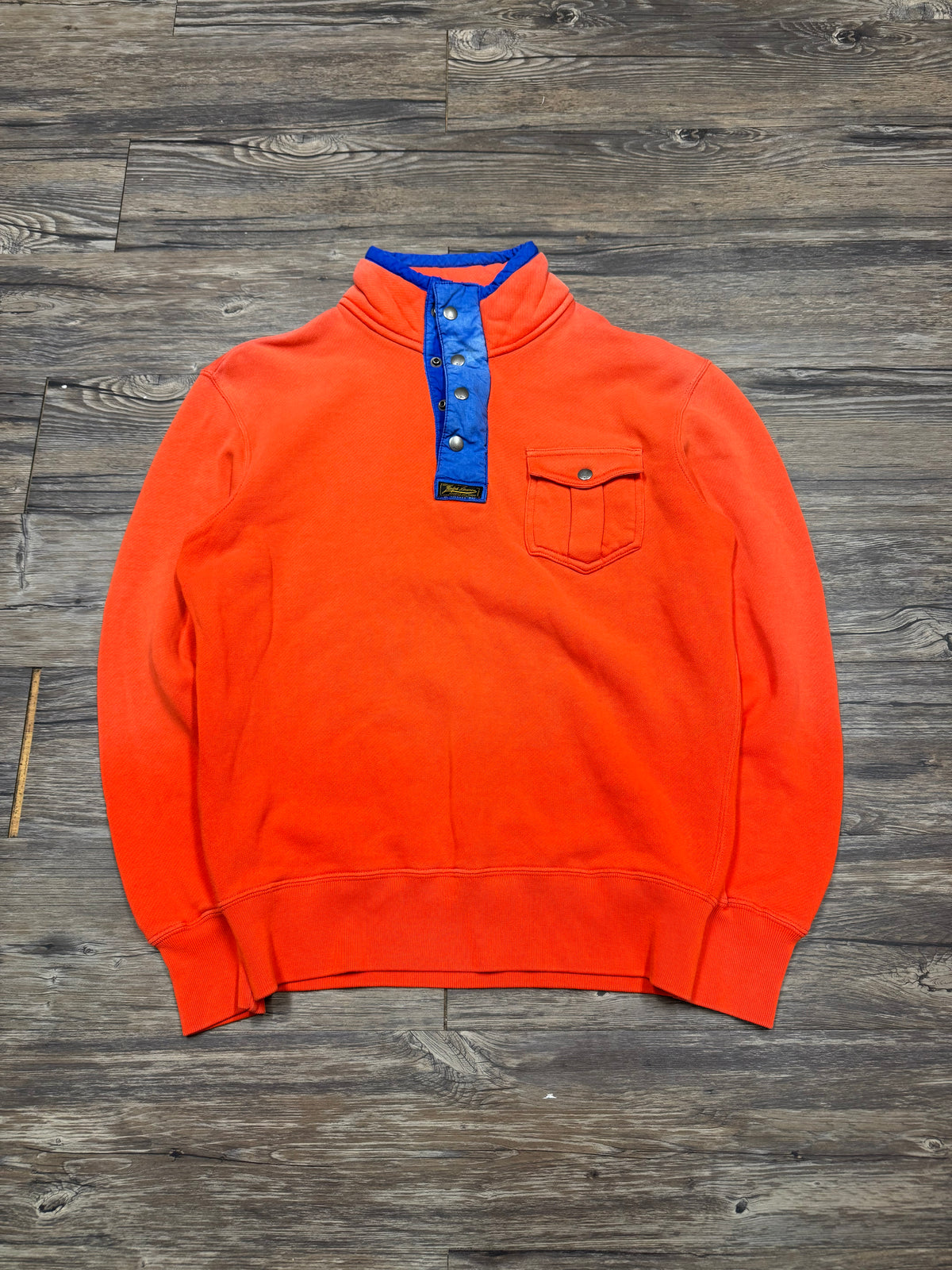 POLO RALPH LAUREN MOUNTAIN MOCK NECK PULLOVER (M)