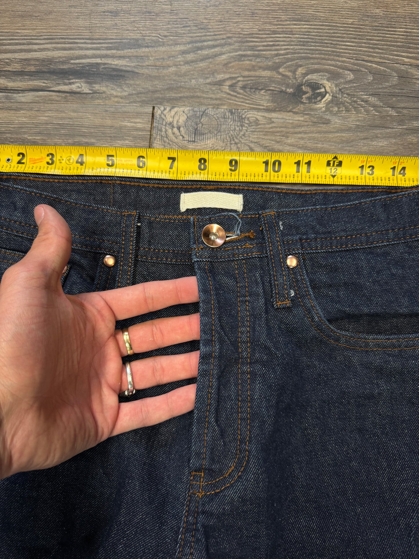 DARK INDIGO SELVEDGE SLIM FIT UB301 JEANS (30x32)