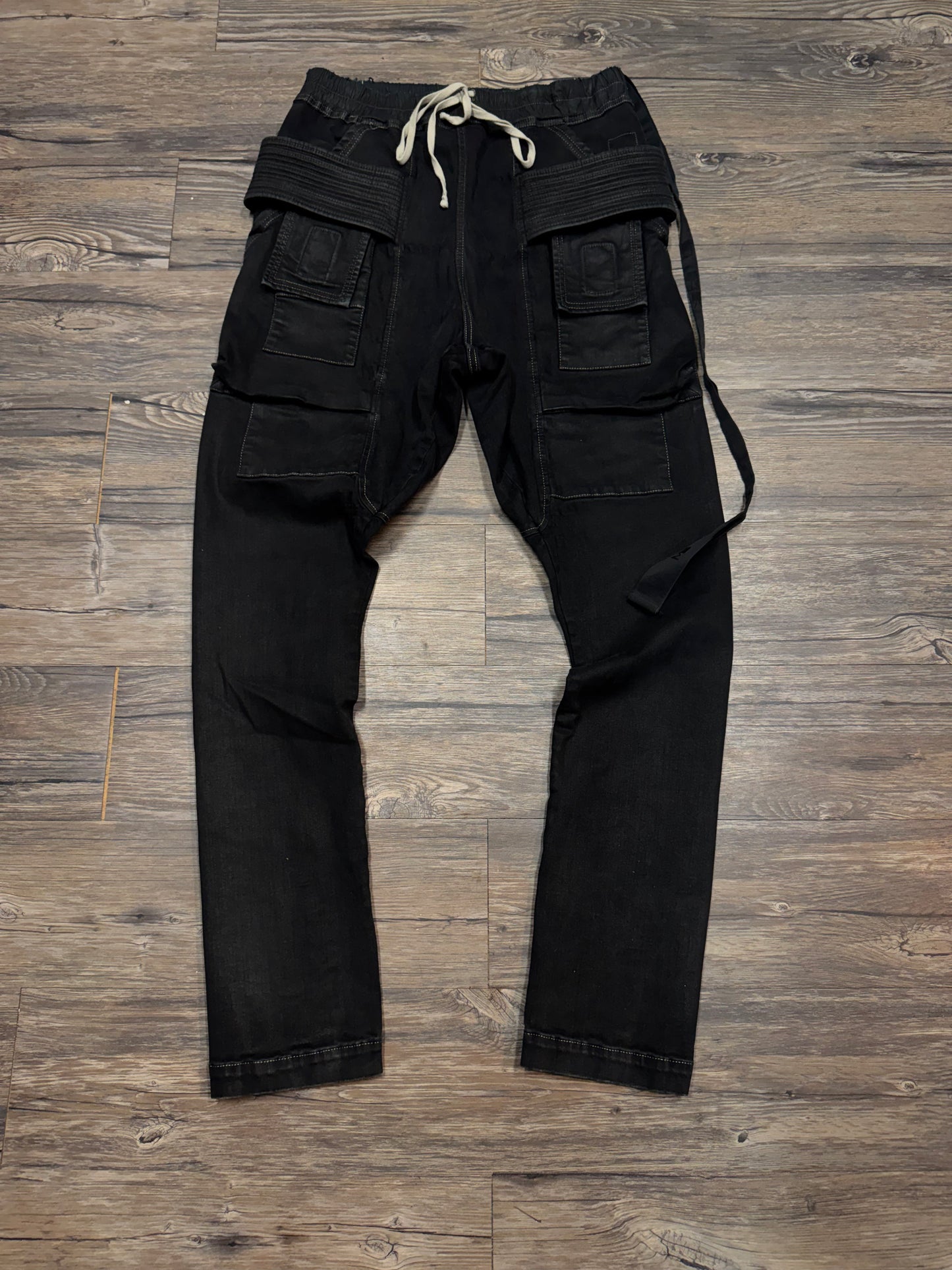 RICK OWENS DRKSHDW CARGO PANTS (SMALL)