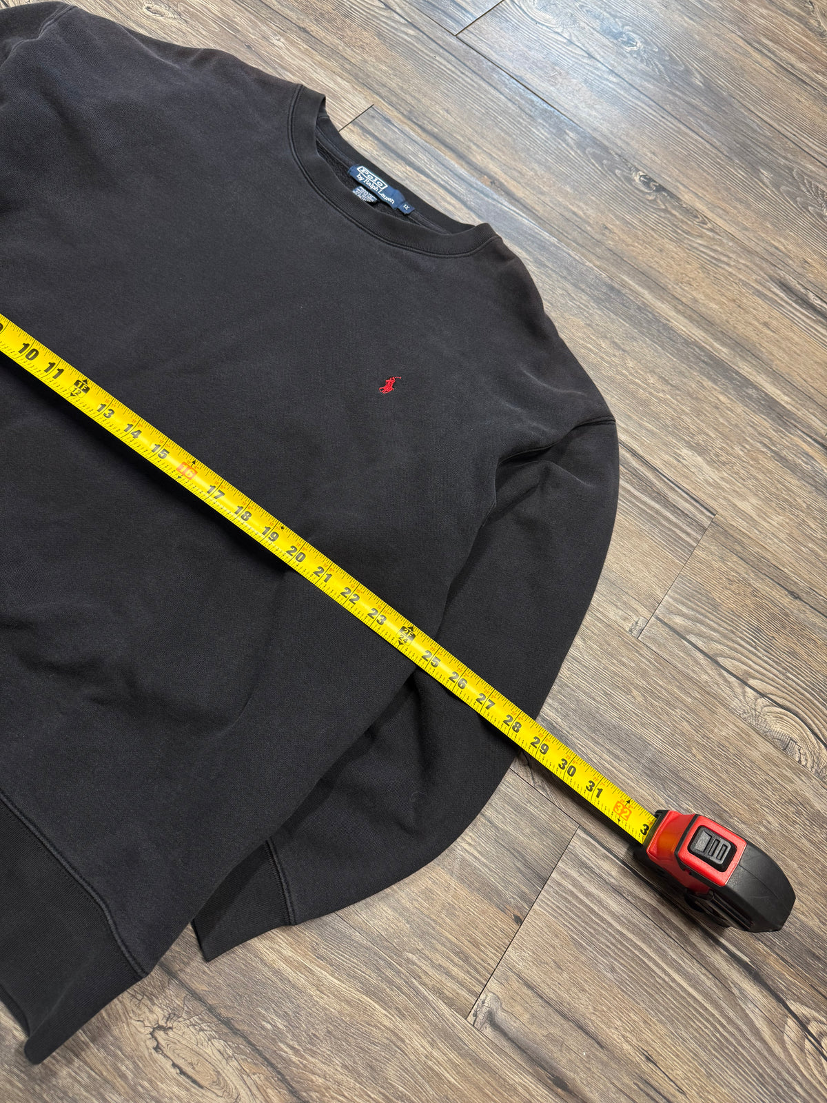 POLO RALPH LAUREN FADED BOXY VINTAGE CREWNECK (XL)