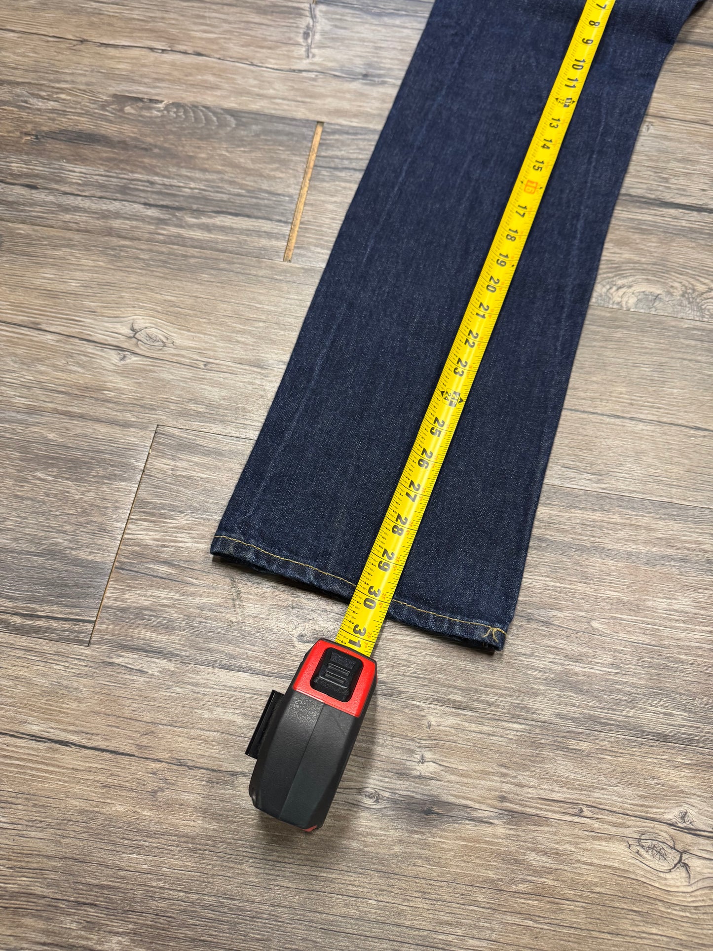 ABERCROMBIE & FITCH SLIMFIT DARK WASH JEANS (30x32)