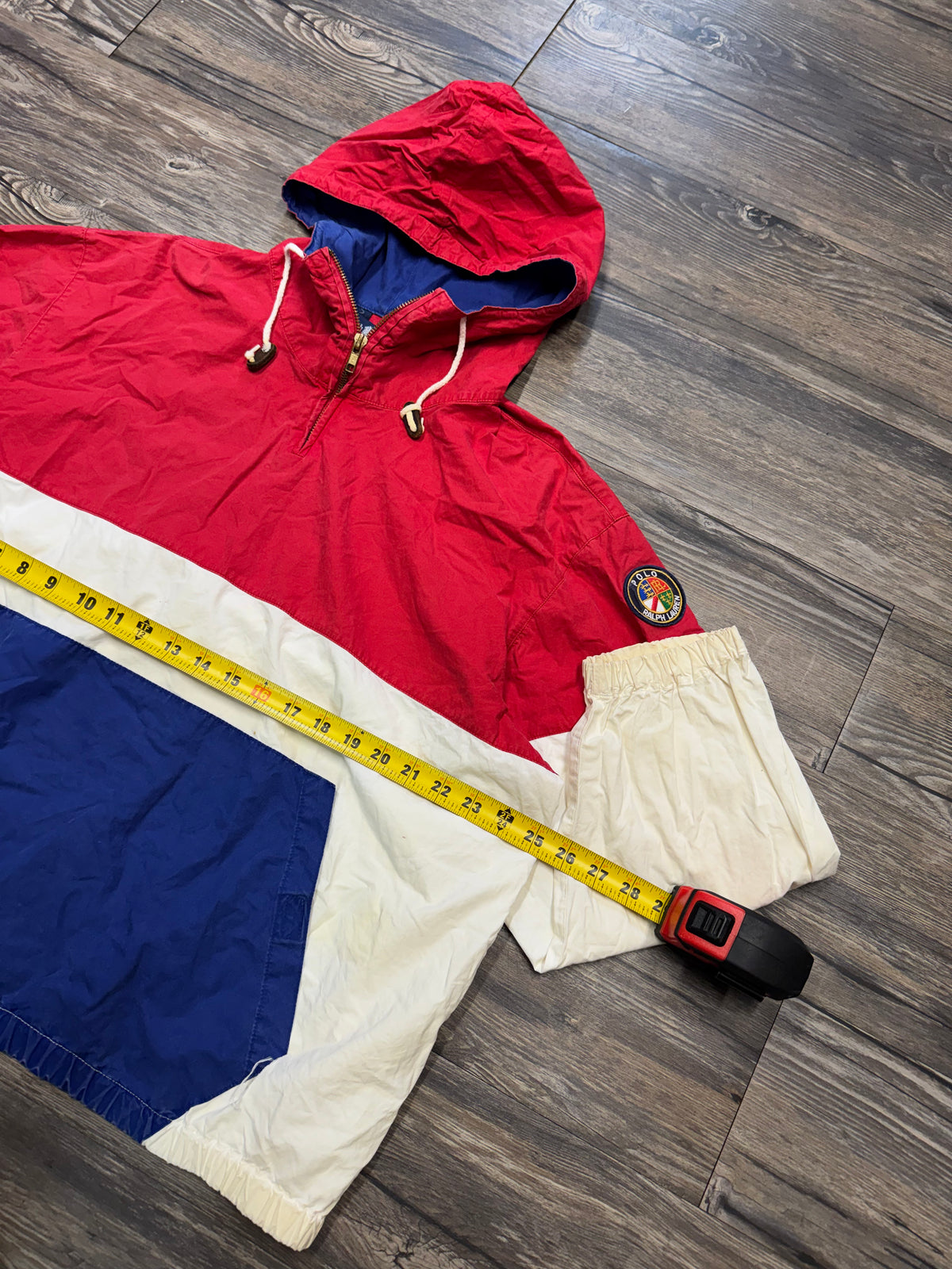 POLO RALPH LAUREN 80’s ANORAK COLORBLOCK JACKET (M)