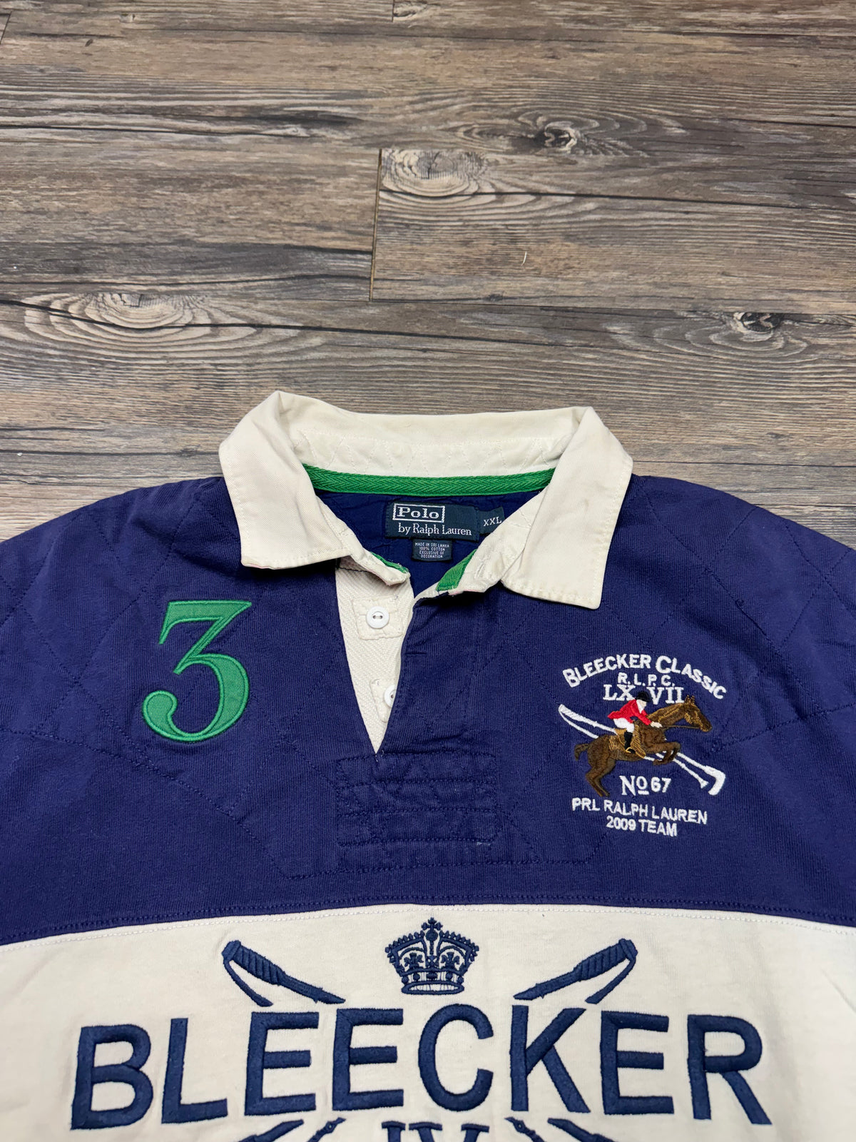 POLO RALPH LAUREN BLEECKER CLUB POLO (XXL)