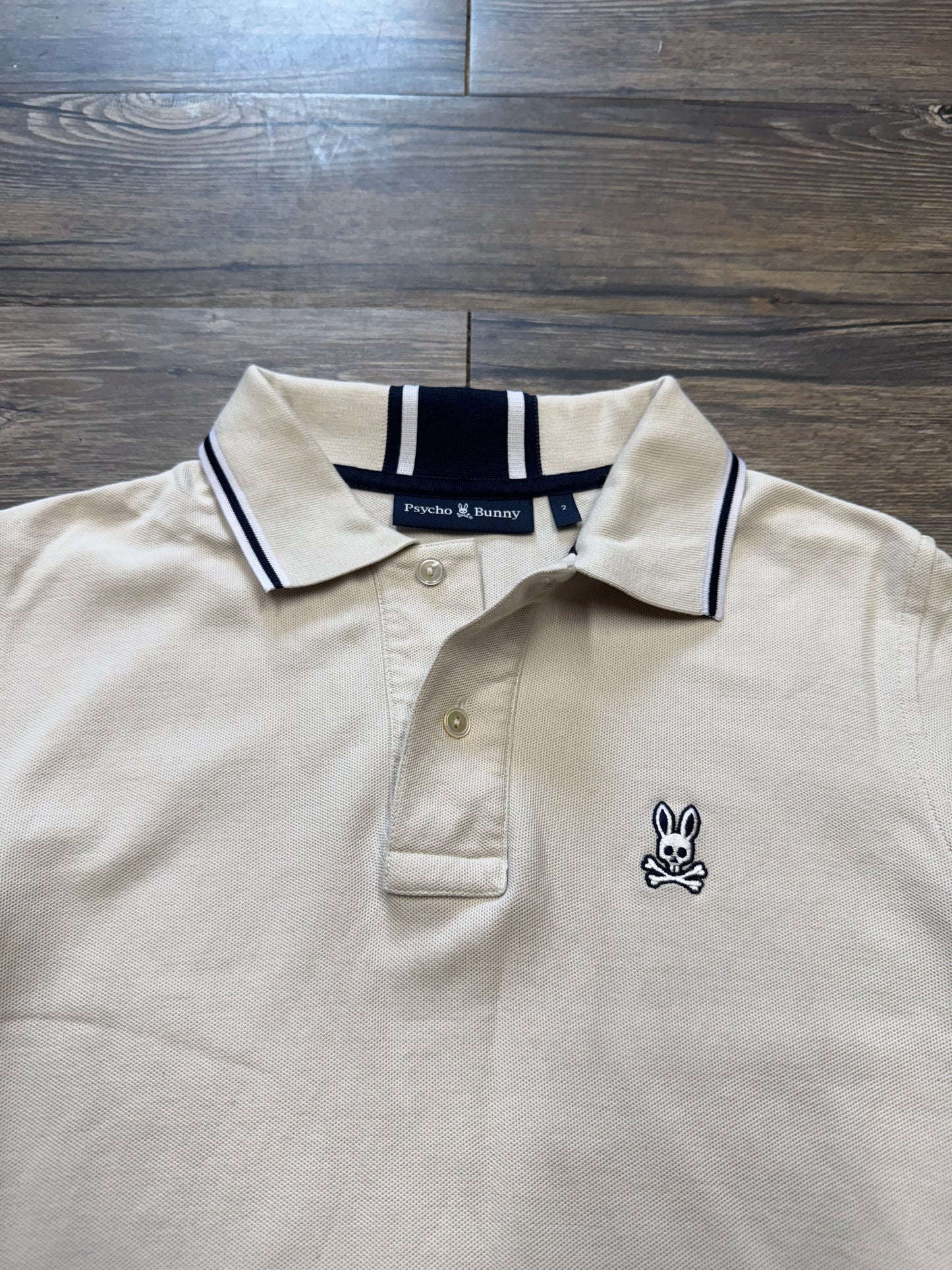 PSCHYO BUNNY SLIMFIT STRIPED POLO (M)
