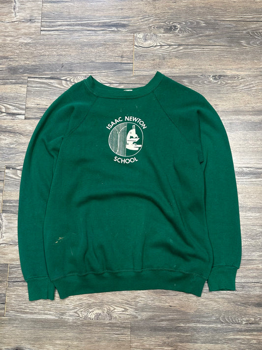 VINTAGE ISSAC NEWTON SCHOOL CREWNECK (LARGE)