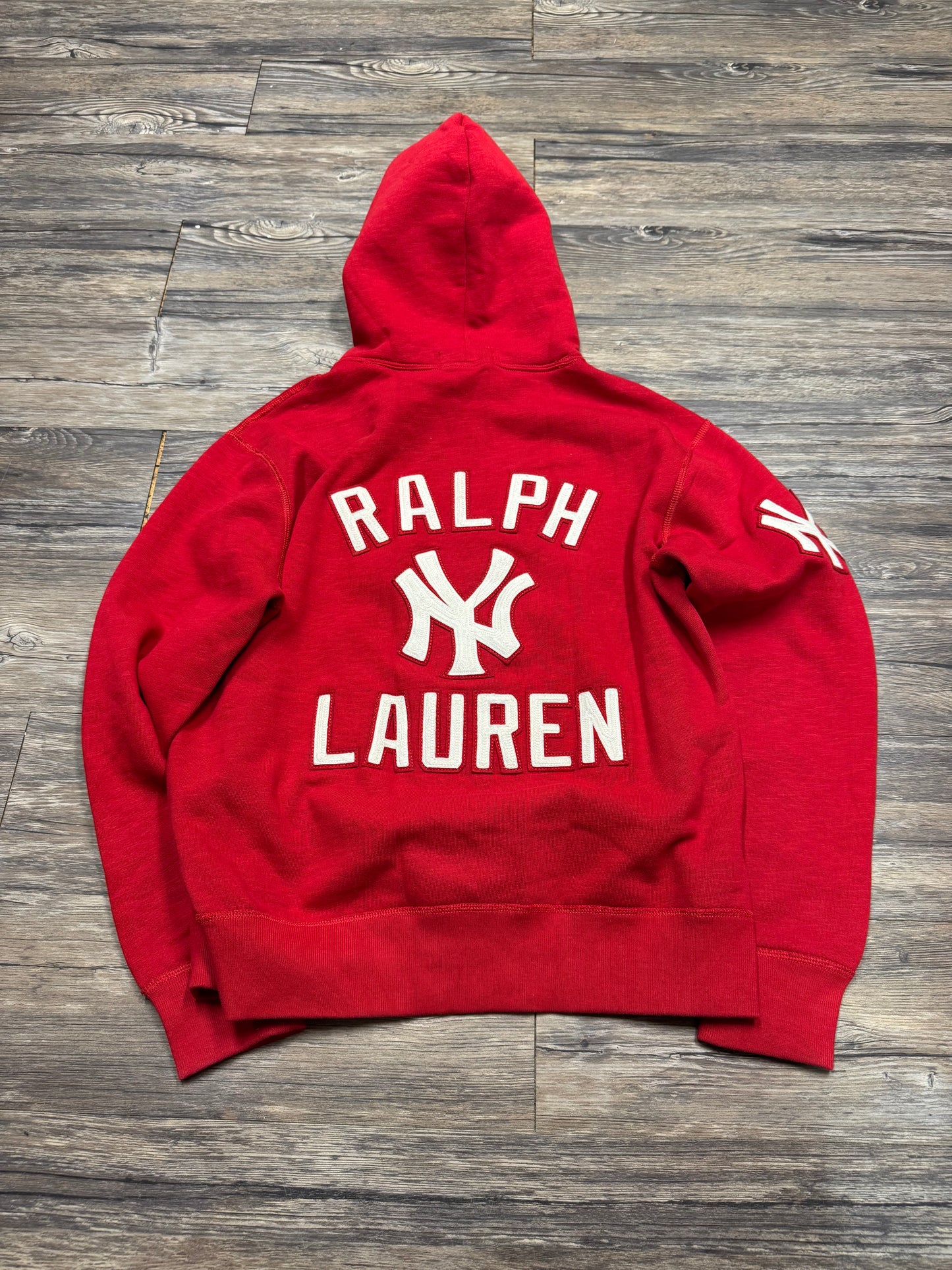 RALPH LAUREN YANKEE PULLOVER HOODIE (S)