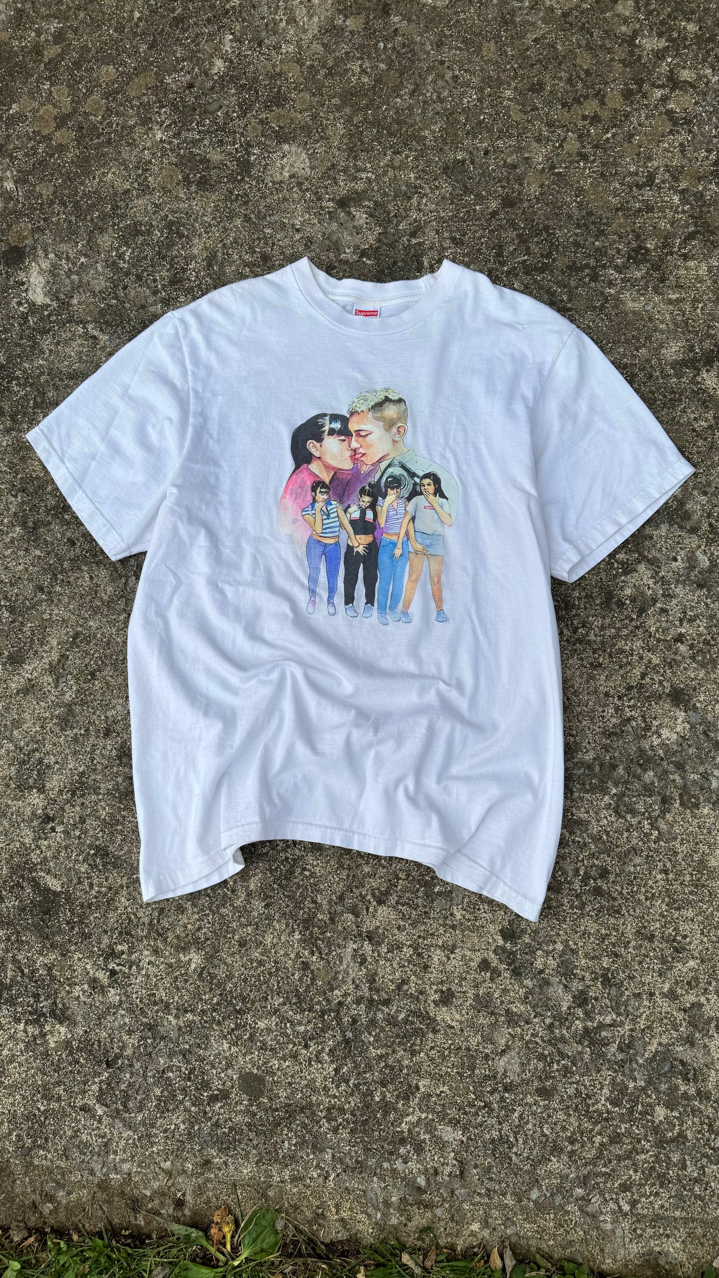SUPREME LOVERS GRAPHIC TEE (L)