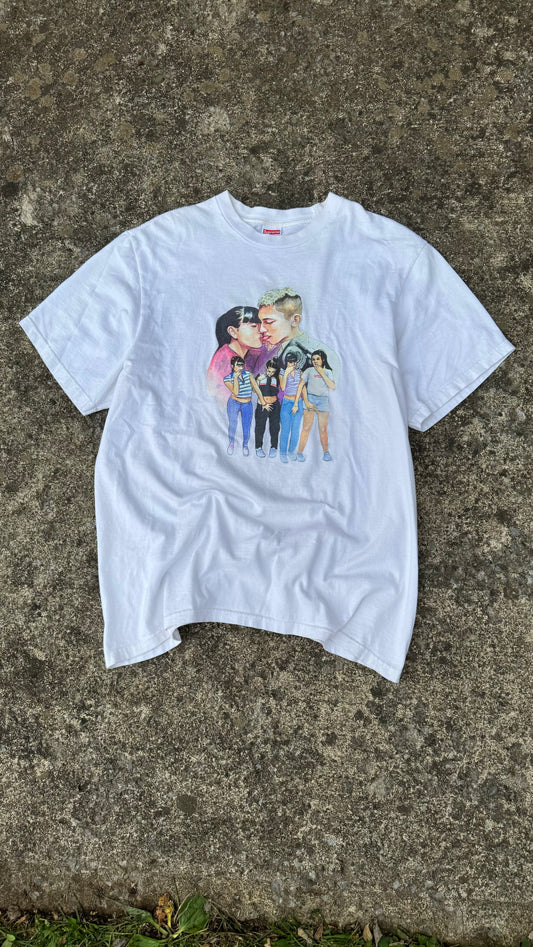 SUPREME LOVERS GRAPHIC TEE (L)