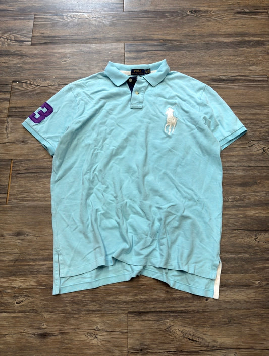 POLO RALPH LAUREN BIG PONY AQUAMARINE POLO (XL)
