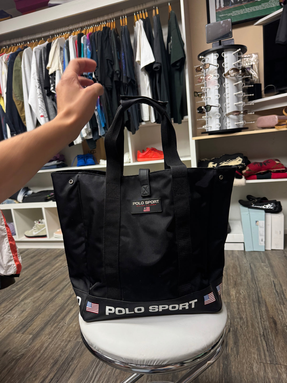 POLO SPORT 1990 NYLON TOTE BAG (OS)
