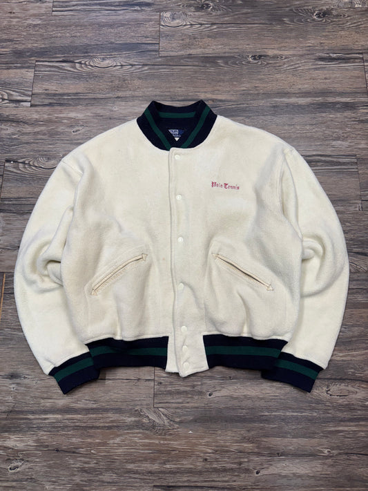 POLO RALPH LAUREN TENNIS VARSITY JACKET (L)