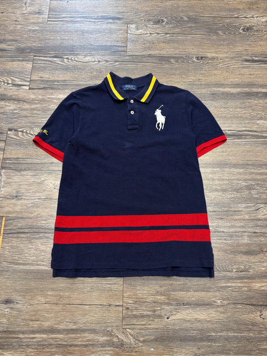 POLO RALPH LAUREN
DUAL STRIPE BIG PONY POLO (M)