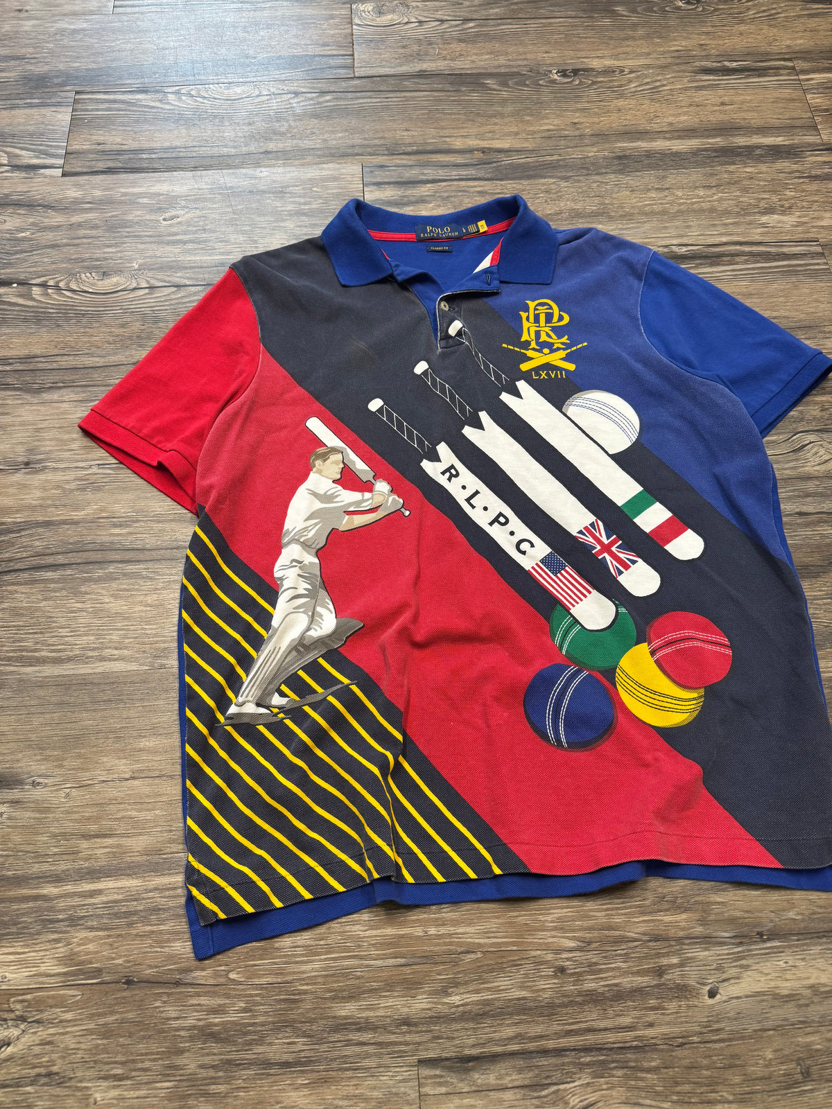 POLO RALPH LAUREN R.L.P.C. CRICKET POLO (L)