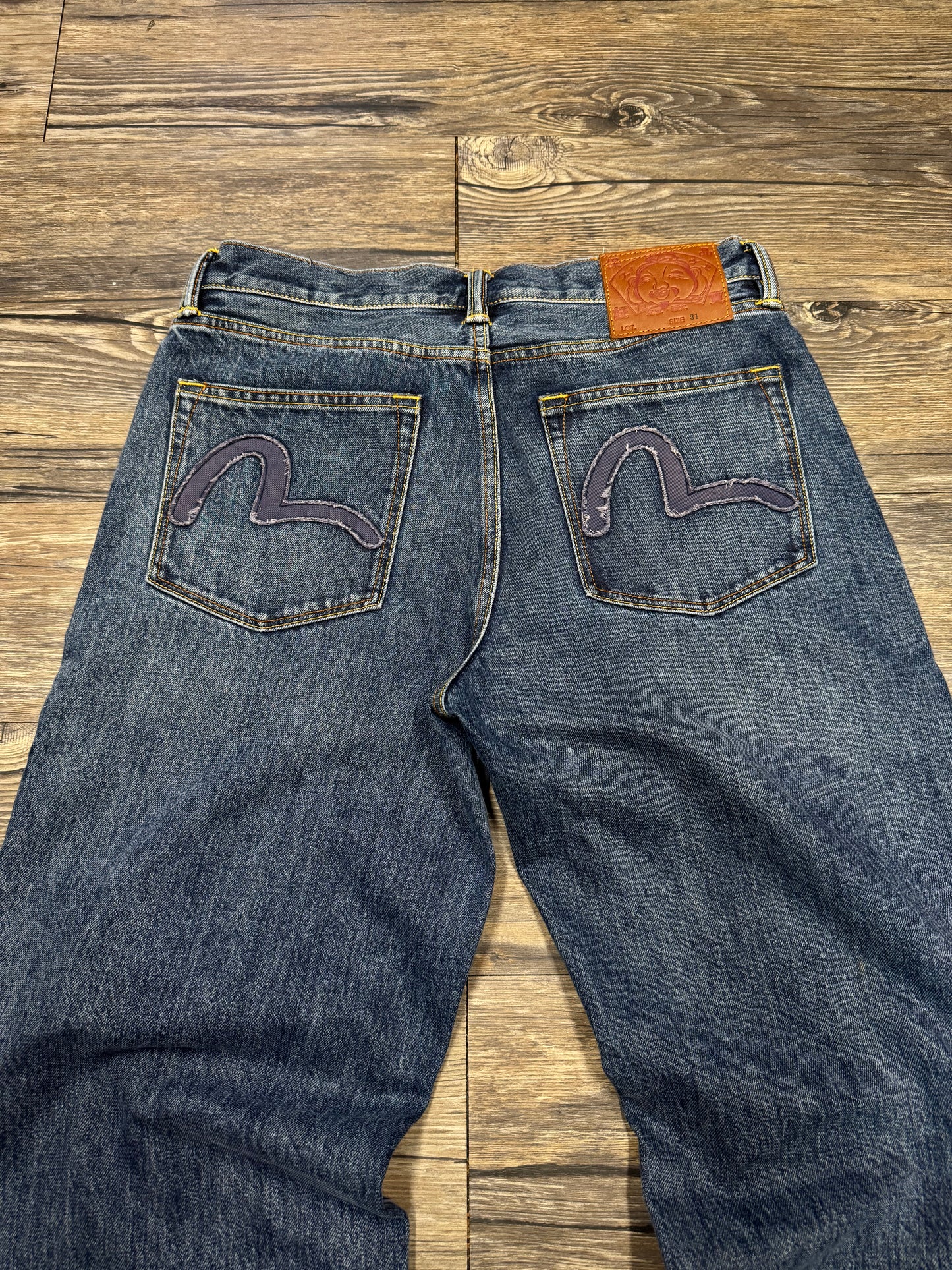 EVISU MULTICOLORED STRAIGHTLEG DENIM (31)