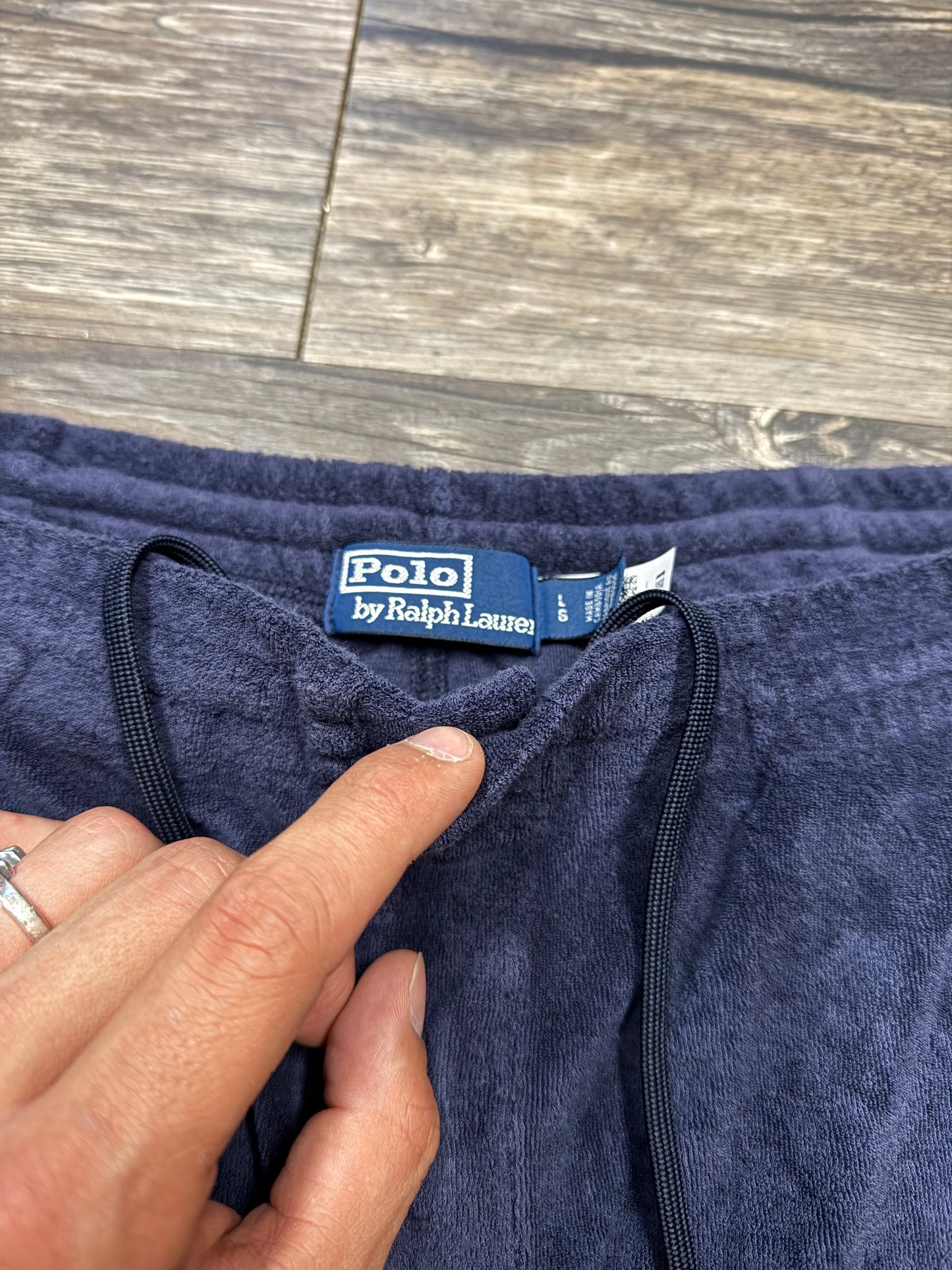 POLO RALPH LAUREN TERRY SHORTS (L)