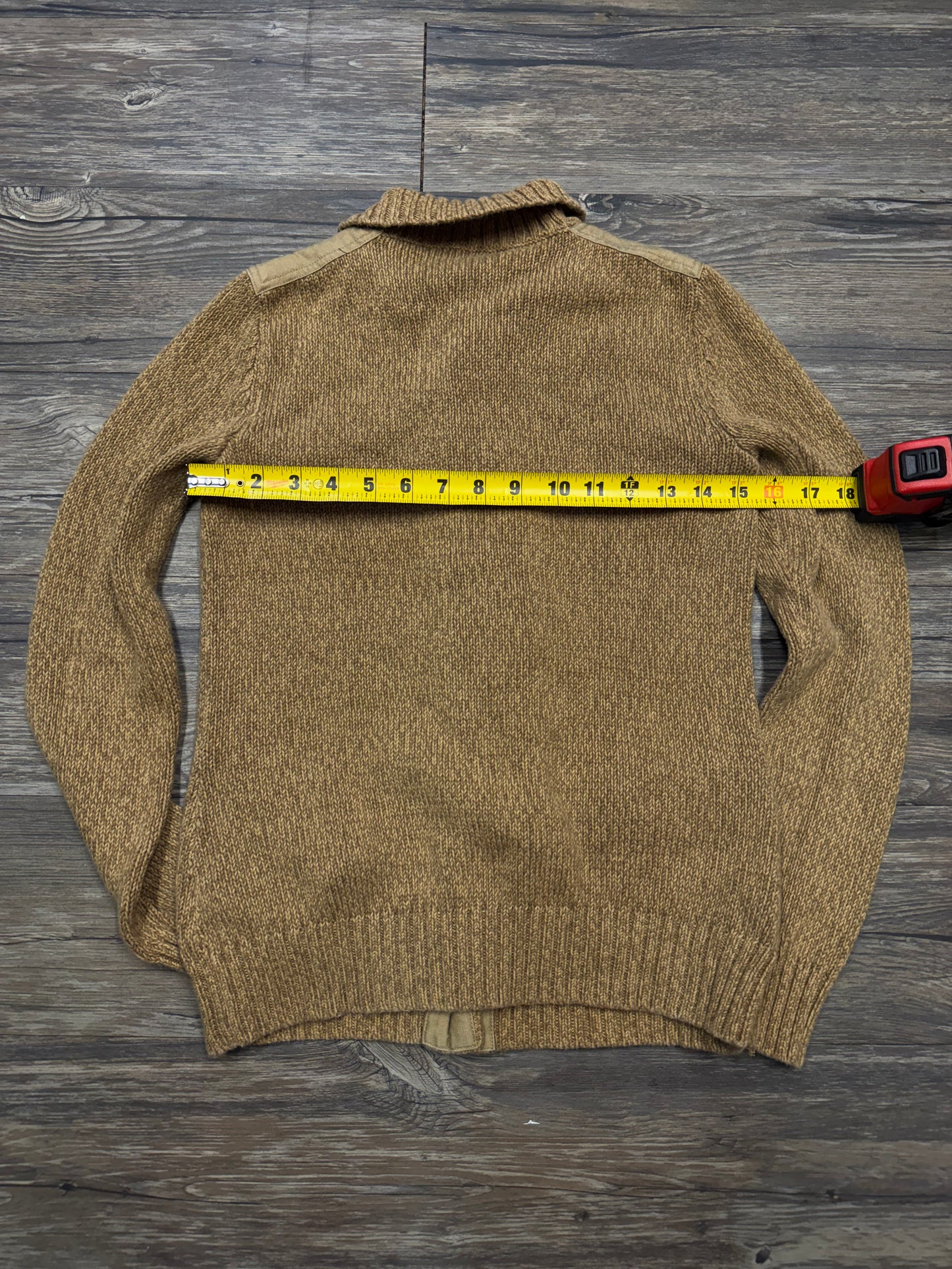 VINTAGE LAUREN JEANS KNIT WESTERN JACKET (S)