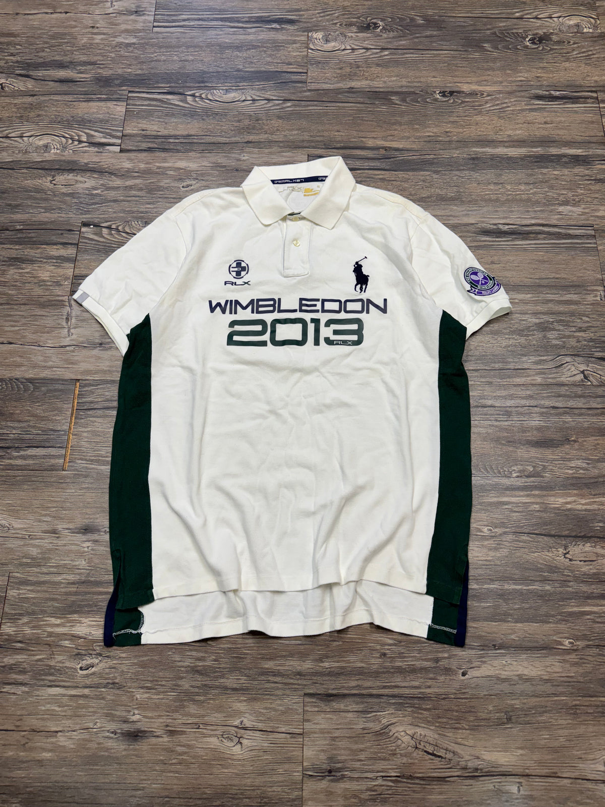 POLO RALPH LAUREN RLX WIMBLEDON 2013 BIG PONY POLO (L)
