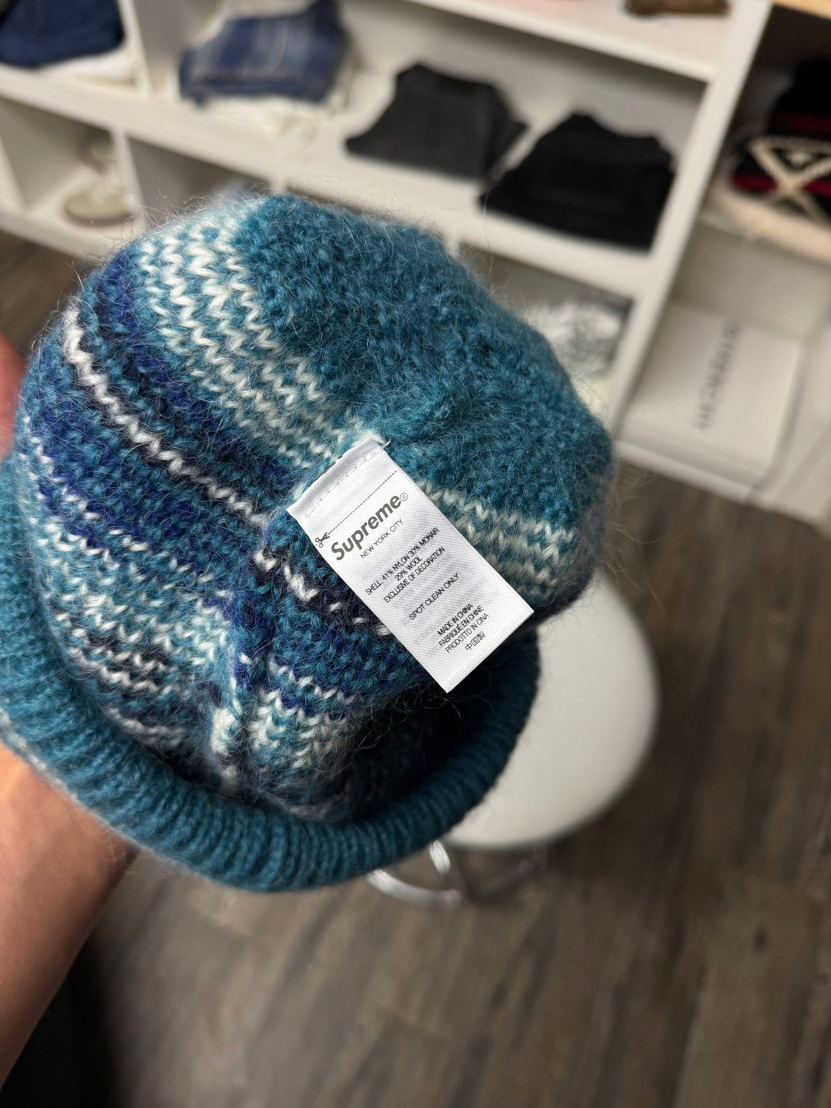 SUPREME AZTEC KNIT BEANIE (OS)