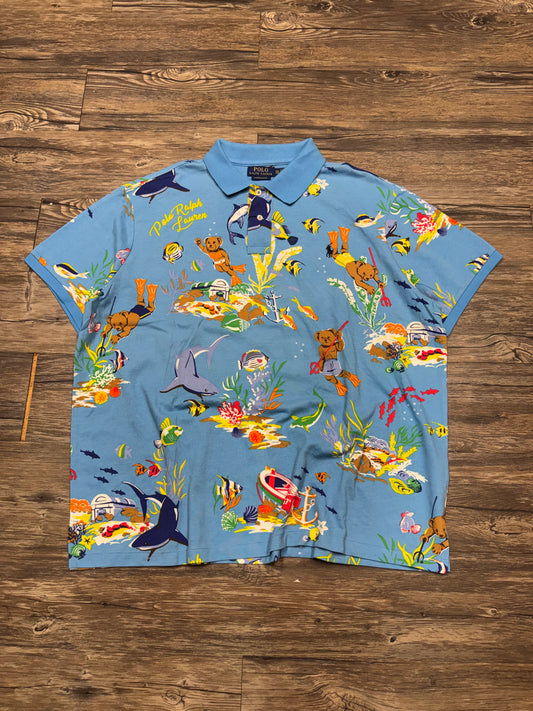 POLO RALPH LAUREN NAUTICAL POLO (XXL)