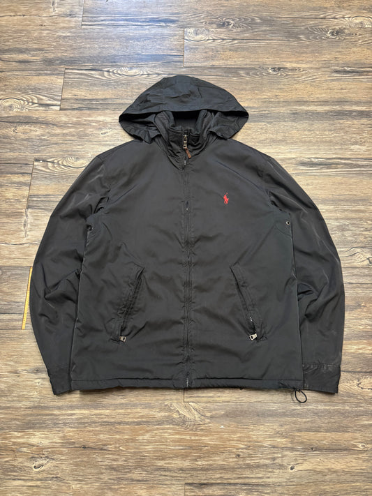 POLO RALPH LAUREN HOODED WINDBREAKER (S)