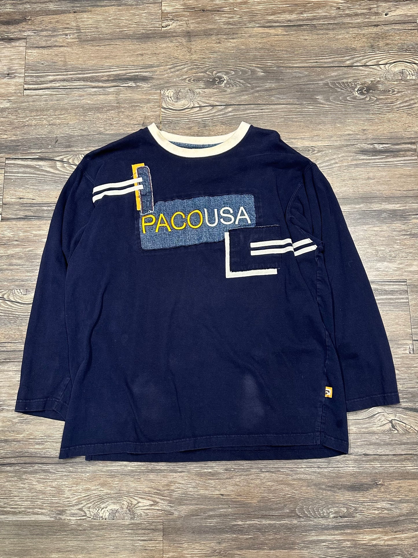 PACO USA GRAPHIC LONG SLEEVE SHIRT (LARGE)