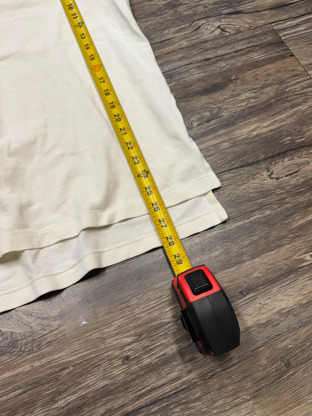 POLO RALPH LAUREN CREST WHITE POLO (L)