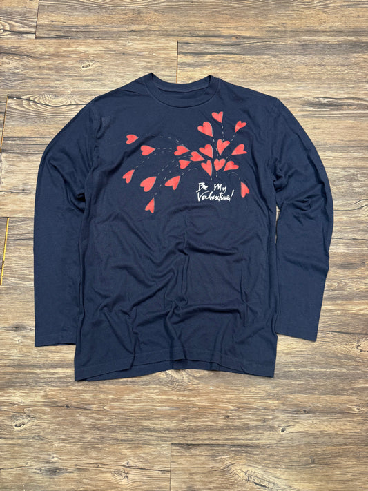 CUSTOM VALENTINES DAY HEART LONGSLEEVE (L)