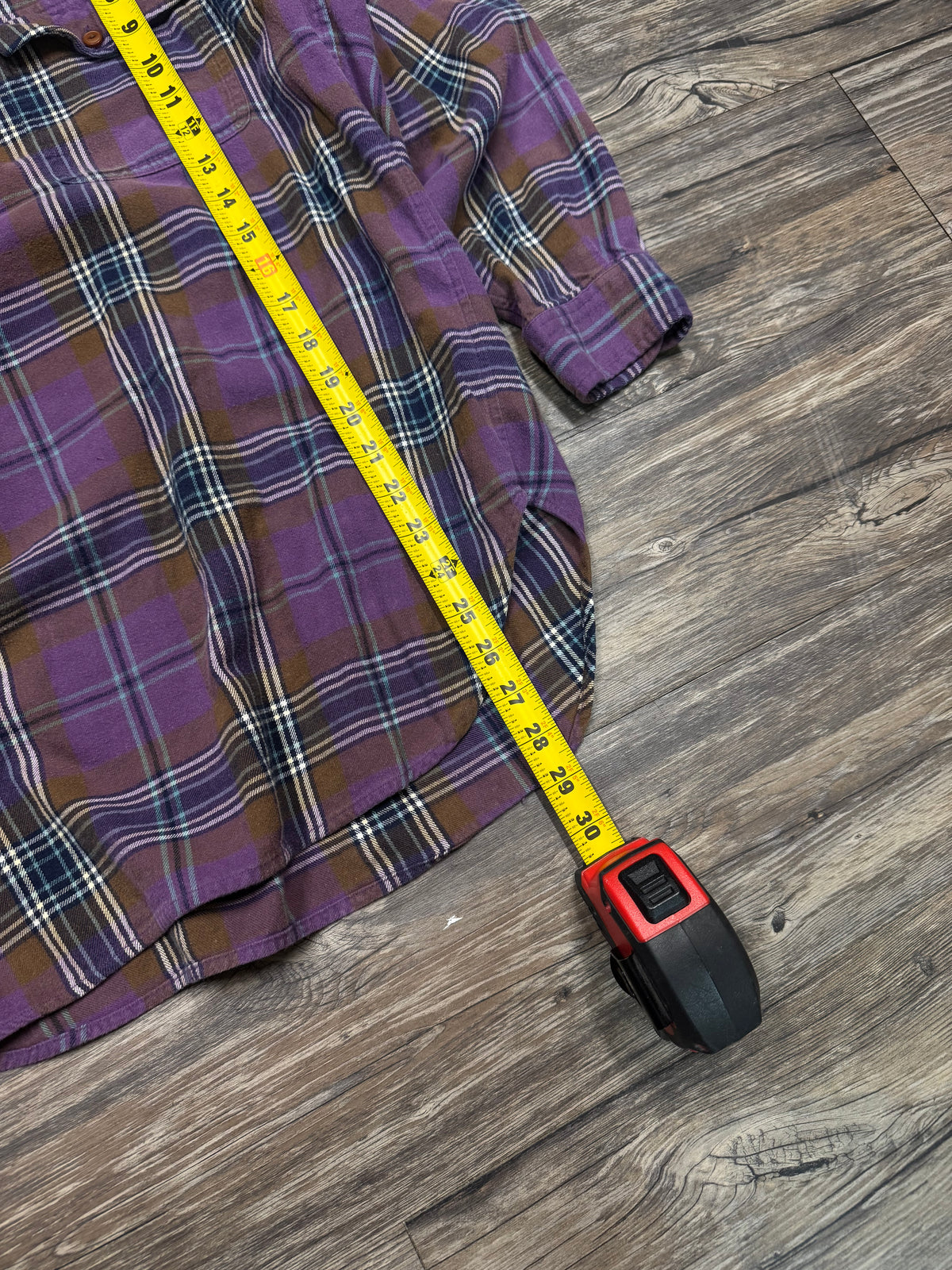 POLO LAUREN RALPH LAUREN BUTTON-UP FLANNEL (M)