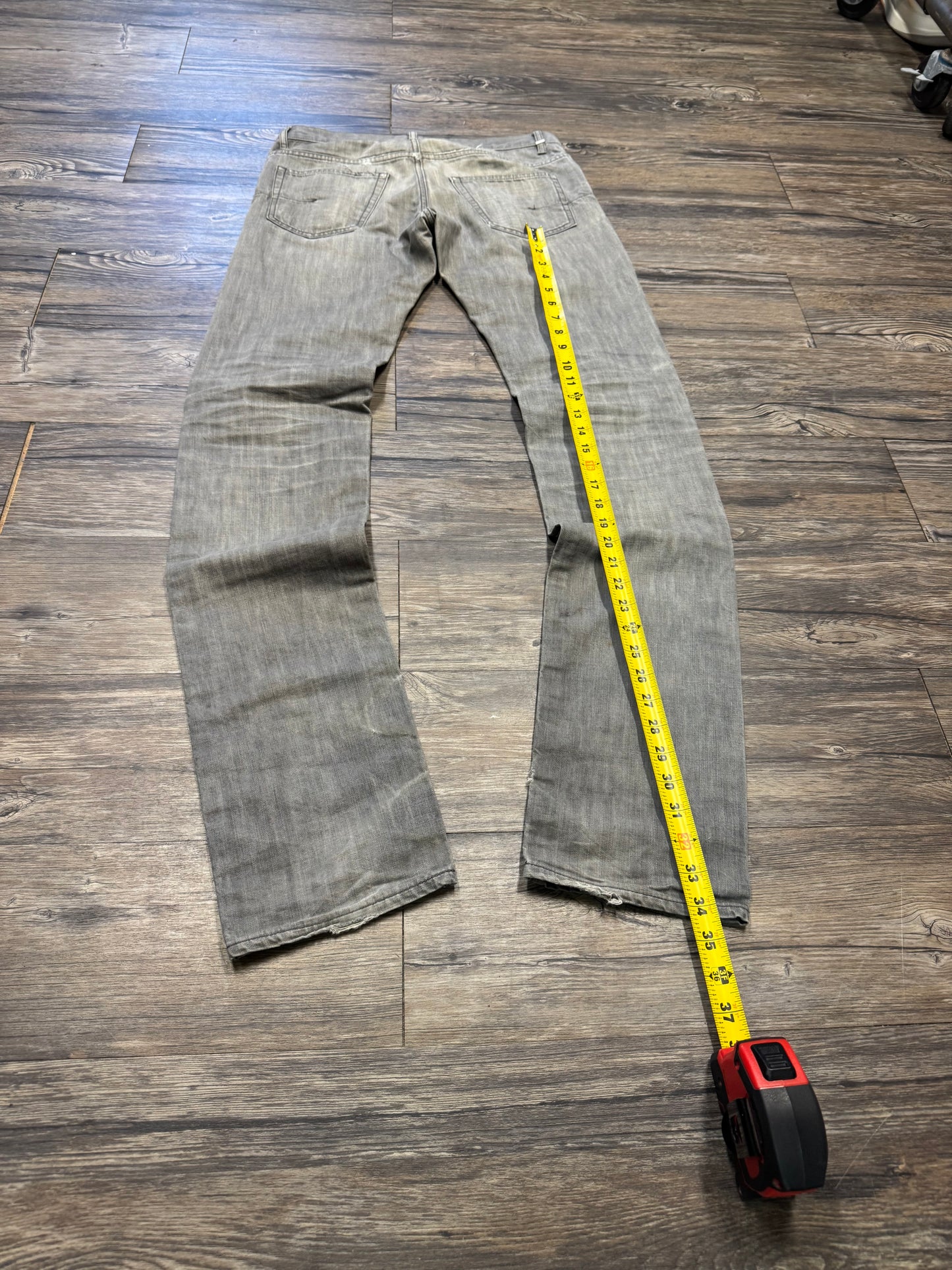 DIOR HOMME 2000’s GREY LONG JEANS (30)