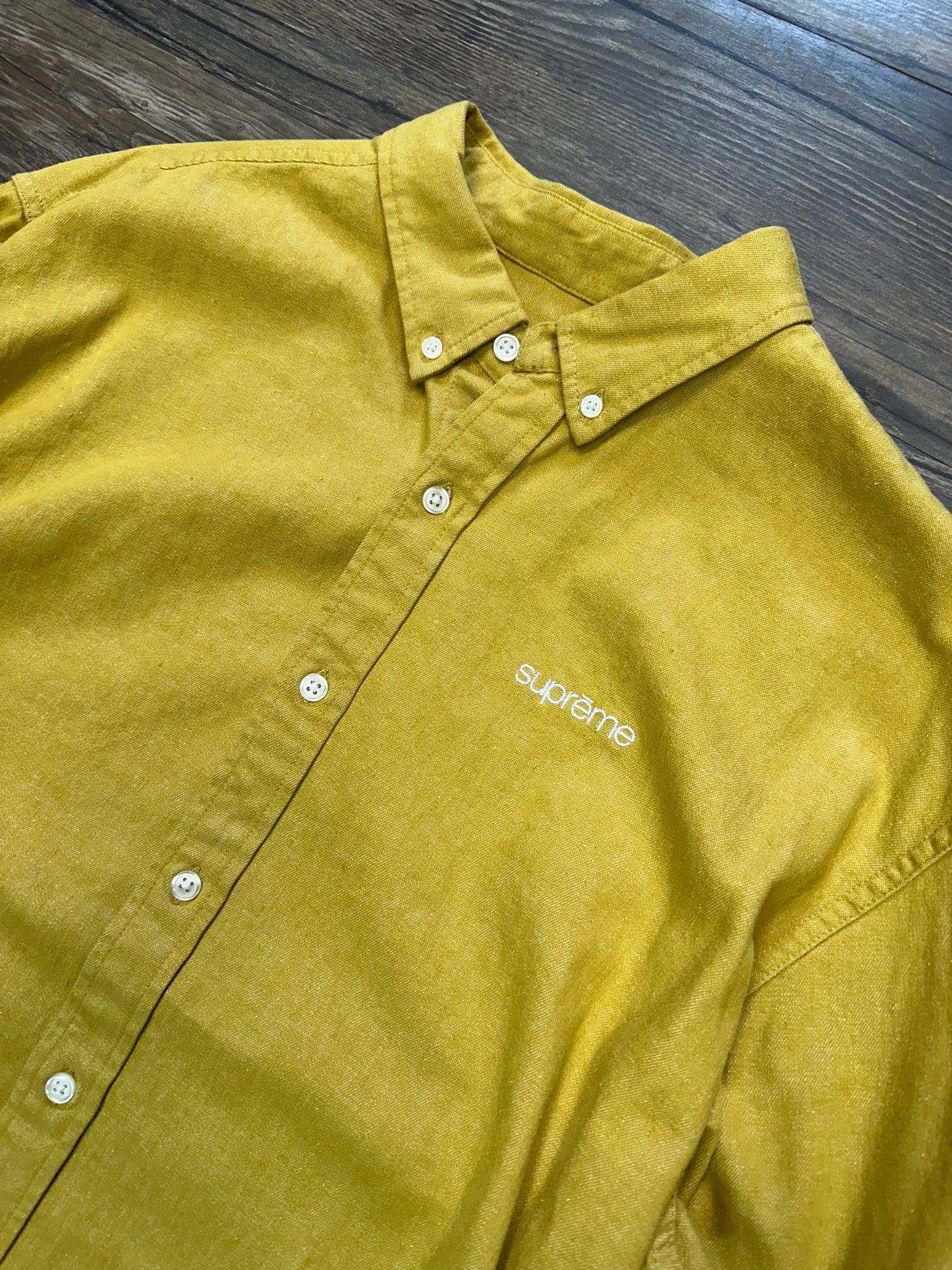 SUPREME TEXT FLANNEL (LARGE)