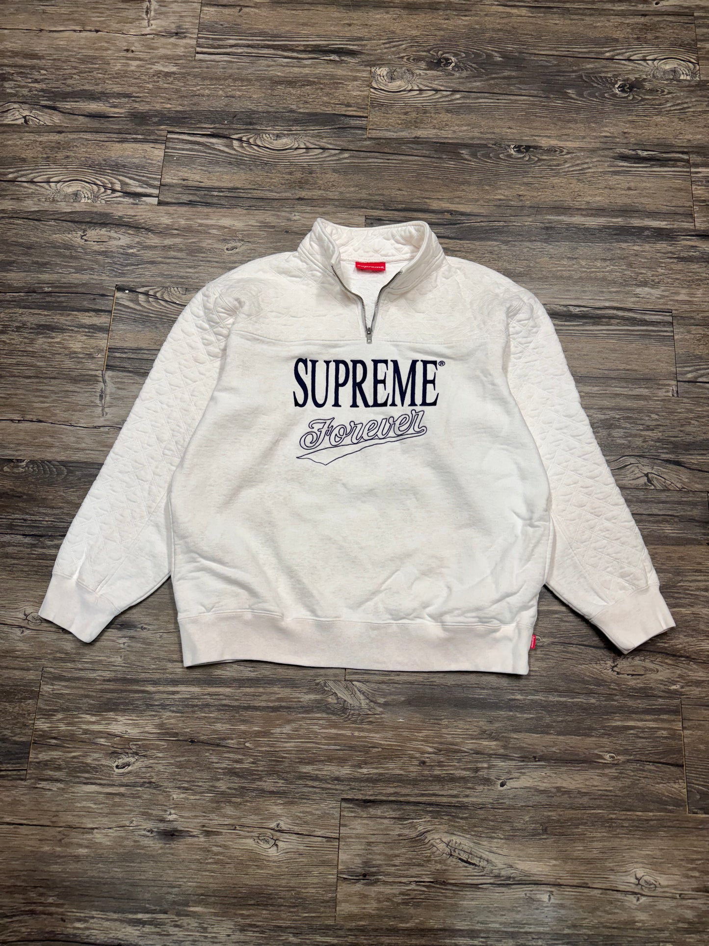 SUPREME QUARTER ZIP (L)