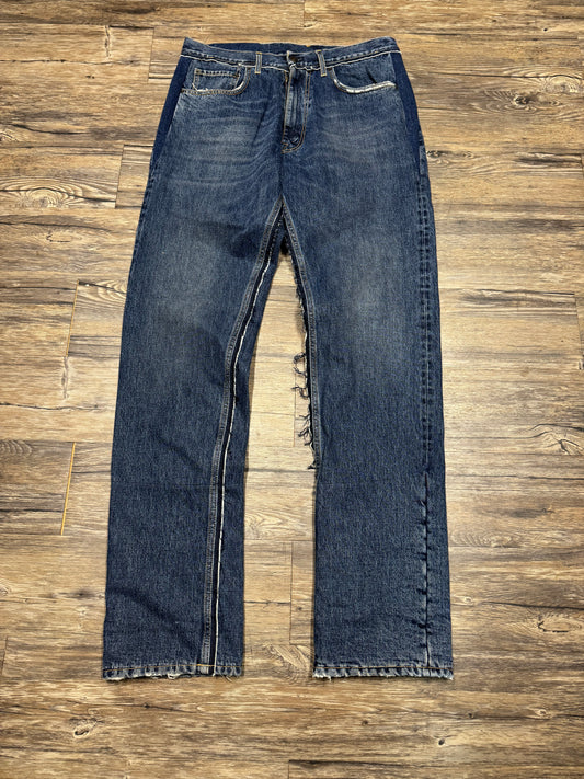 MAISON MARGIELA PENDLETON DECONSTRUCTED JEANS (29)