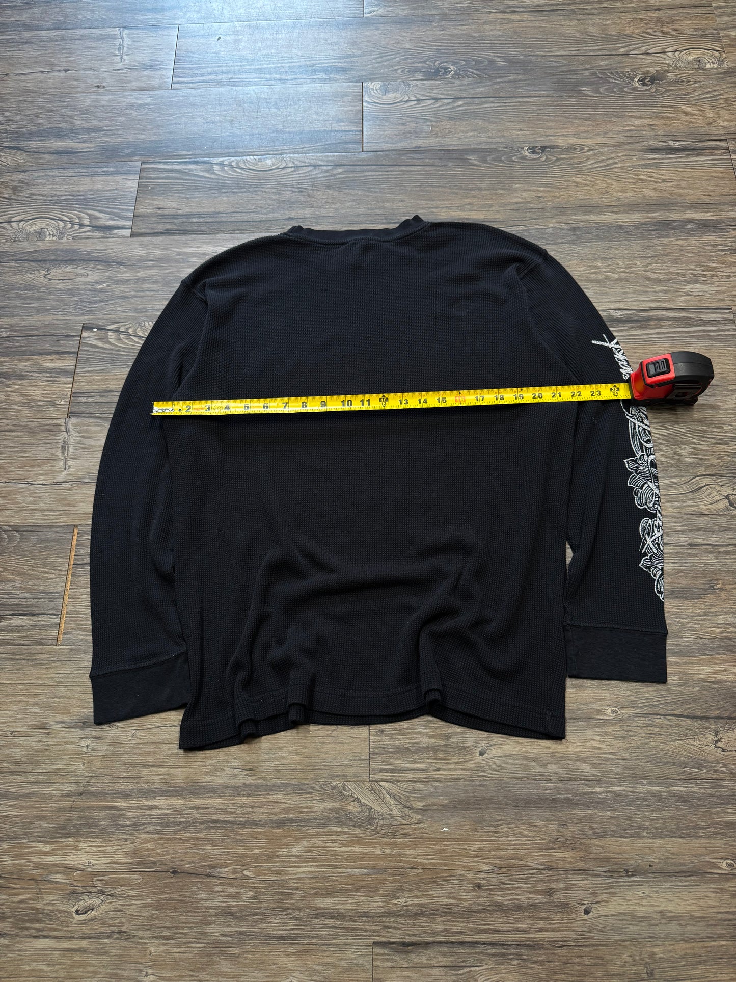 SOUTH POLE Y2K WAFFLE KNIT LONGSLEEVE T-SHIRT (L)