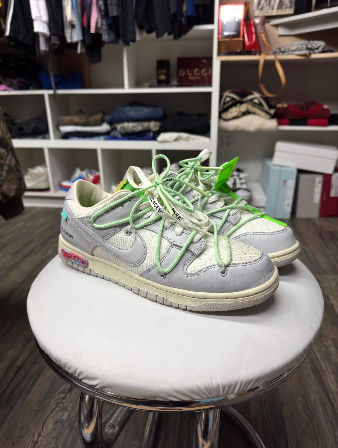 OFF-WHITE NIKE DUNK LOW 7 OF 50 (10)