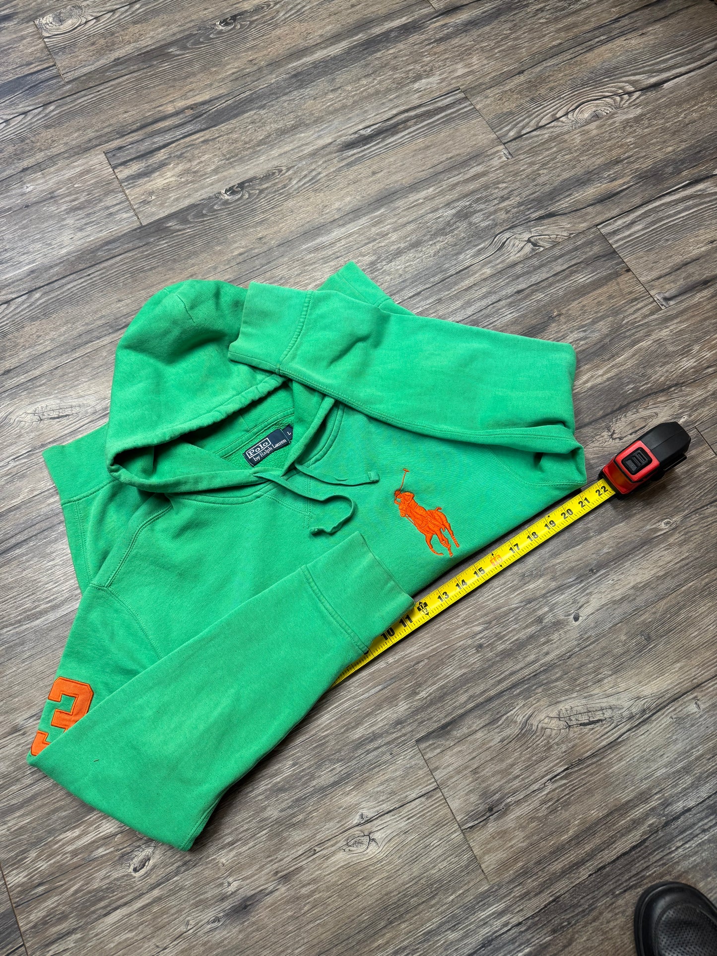POLO RALPH LAUREN BIG HORSE HOODIE (L)