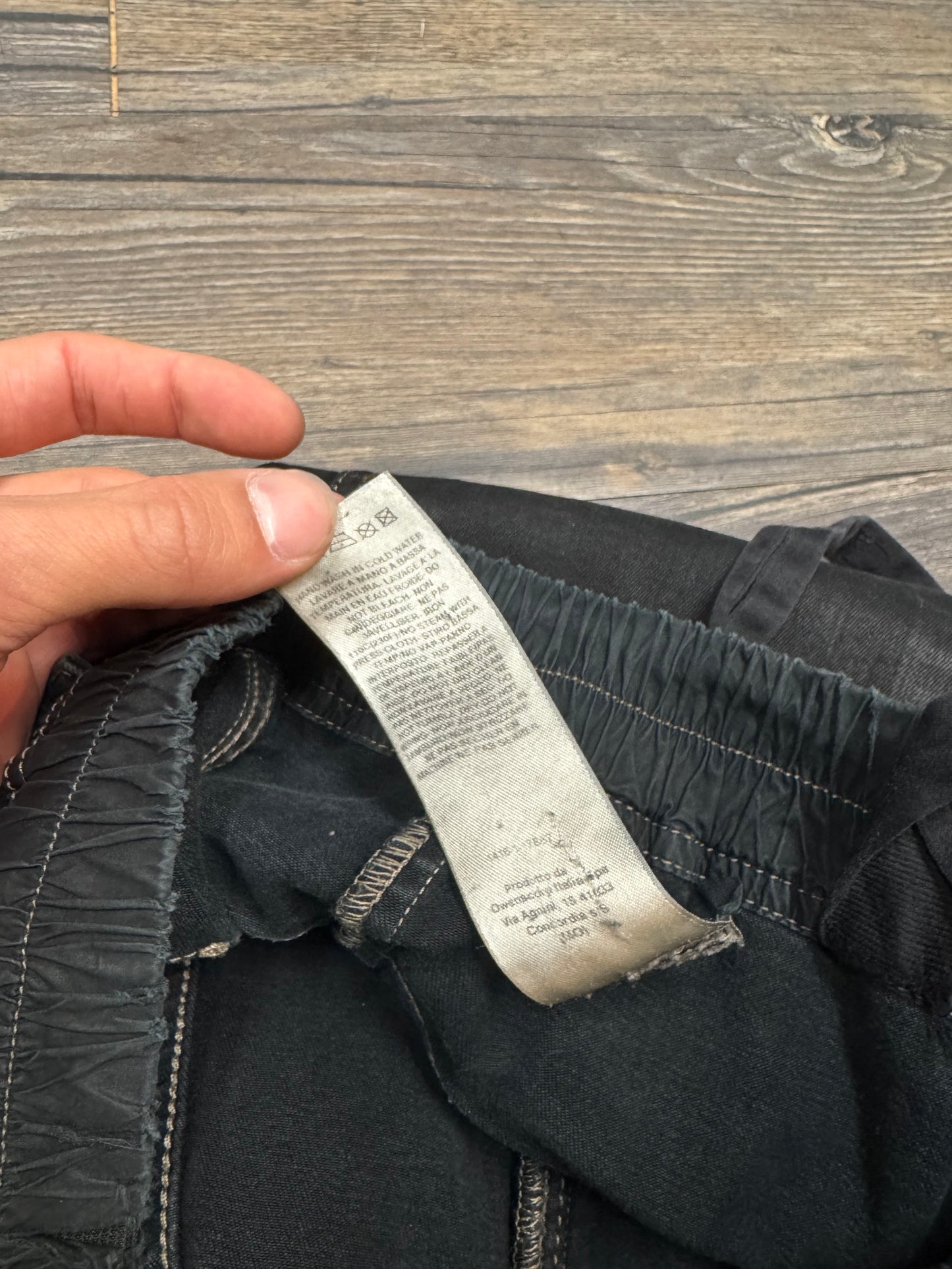 RICK OWENS DRKSHDW CARGO PANTS (SMALL)