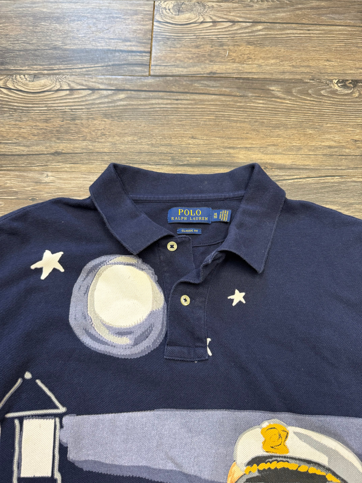 POLO RALPH LAUREN LIGHT HOUSE BEAR POLO (XL)