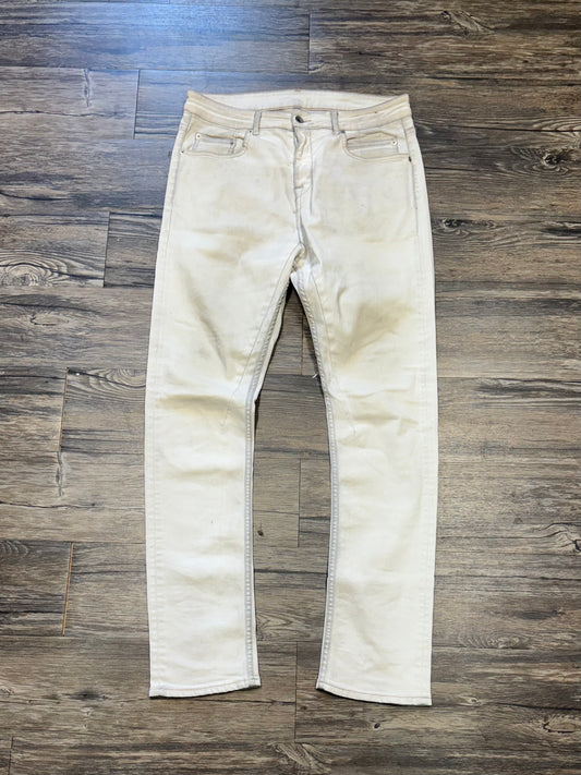 RICK OWENS WAXED DRKSHDW JEANS (32)