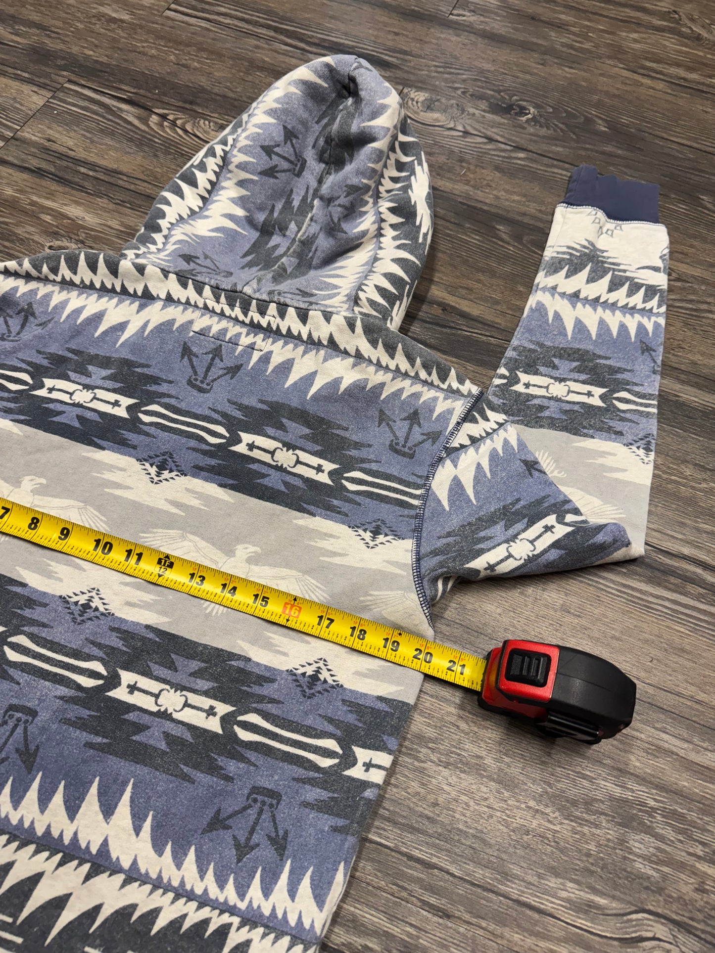 DENIM & SUPPLY RALPH LAUREN WESTERN ZIP-UP HOODIE (M)