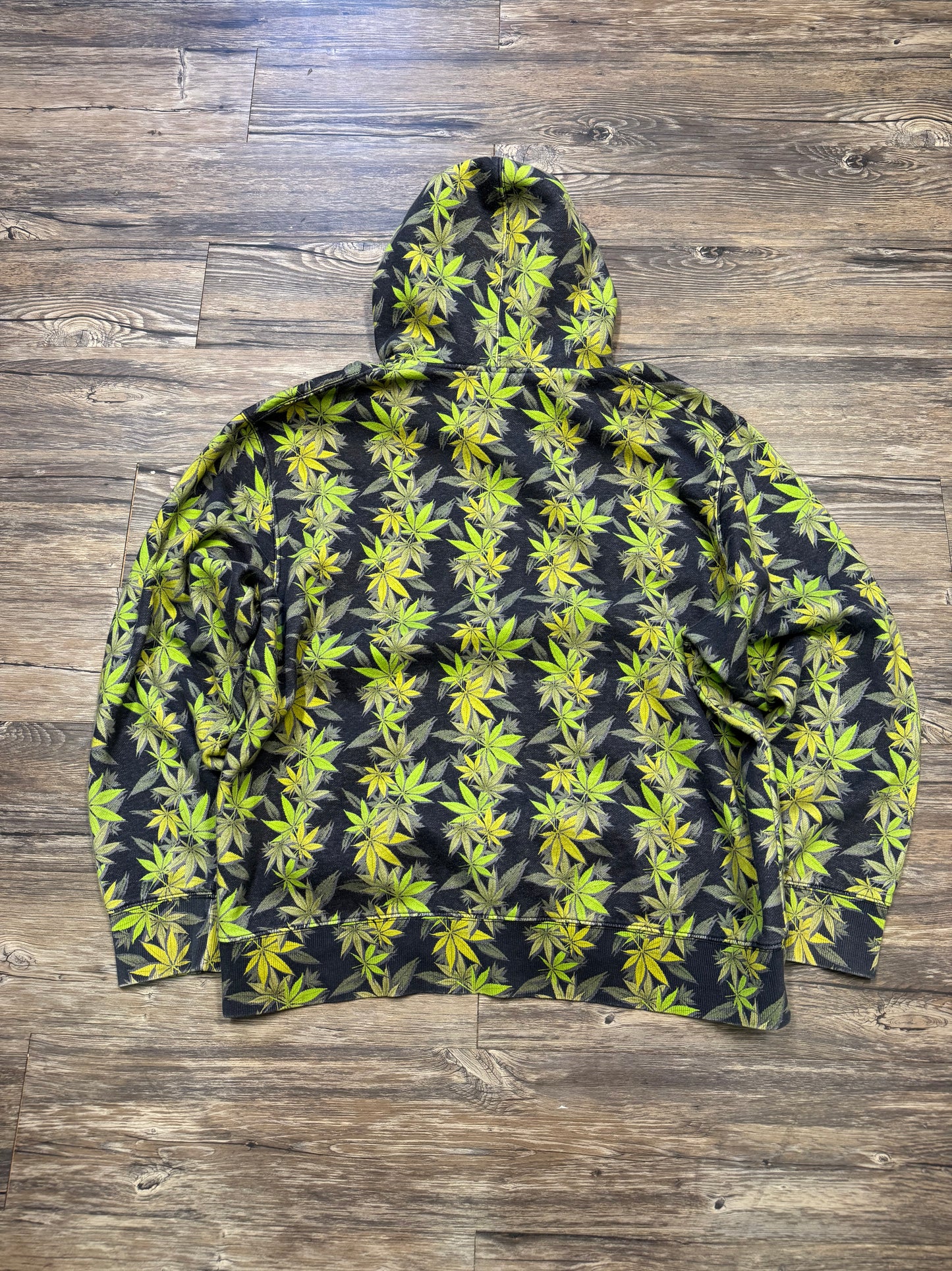 TNF SUPREME WEED LEAF HOODIE (XL)