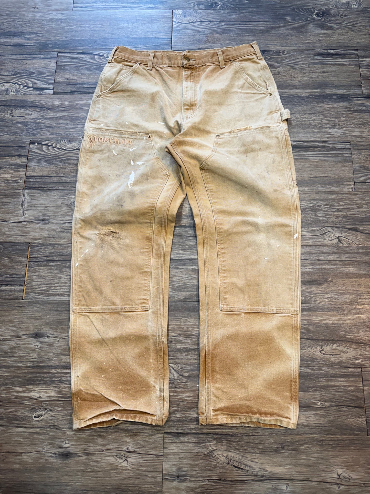 STARCHIVE CARHARTT TAN DOUBLE KNEES (36)