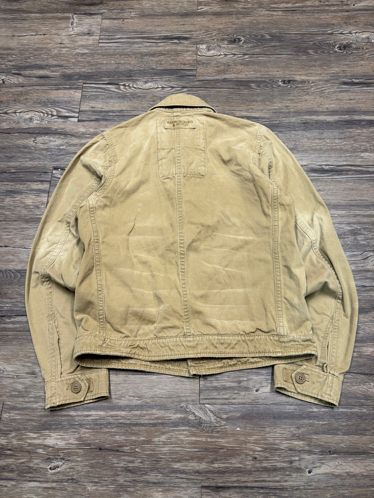 ABERCROMBIE & FITCH DISTRESSED WAKELY CARGO JACKET (L)
