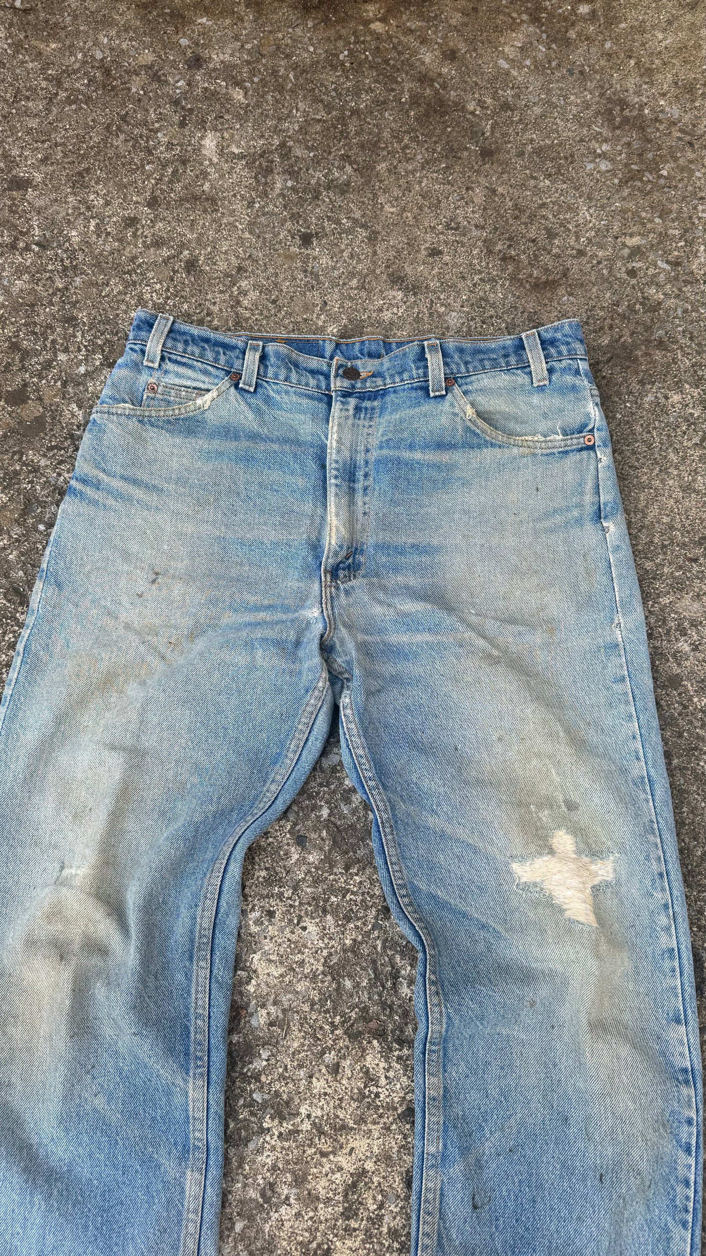 LEVI'S ORANGE TAB STRAIGHT CUT DENIM (36)